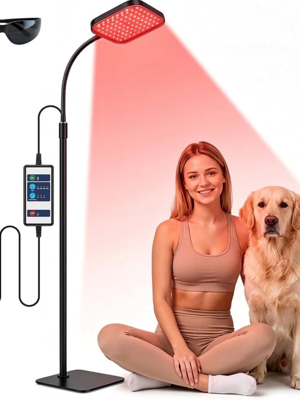 NEW Red Light Therapy for Whole Body 660nm Red & 850nm Near Infrared Device